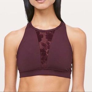 Lululemon Energy Bra Flocked